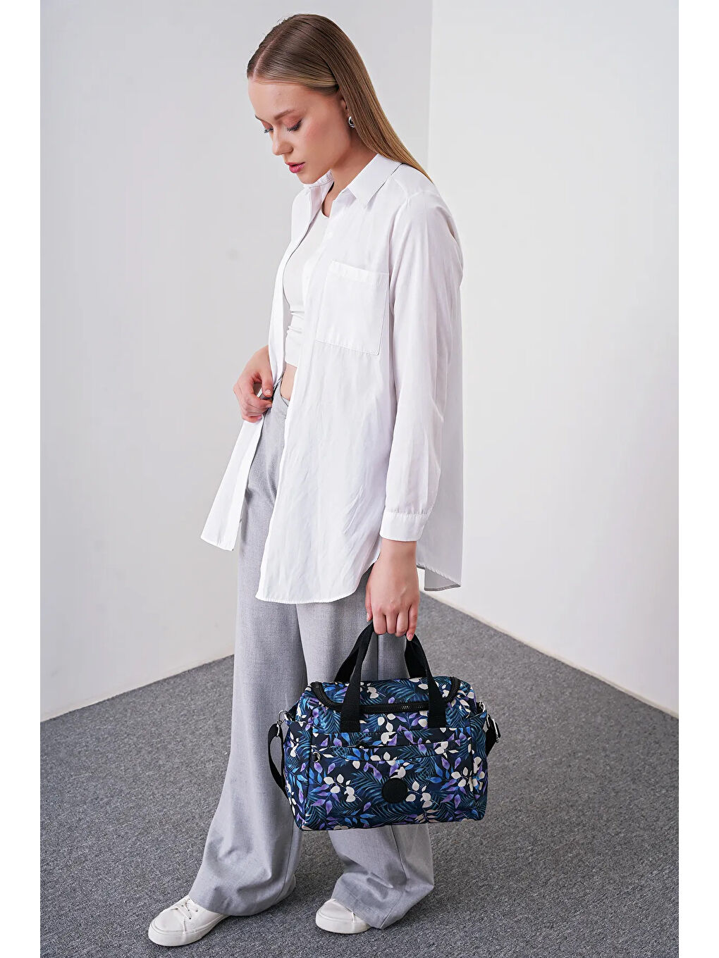 Siyah Çıkarılabilir Askılı Kadın El Çantası BHPC6012-1