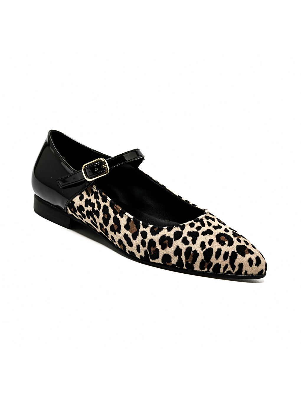 Kahverengi Kadın Babet 3L5367RY 5367 Leopard RY-1