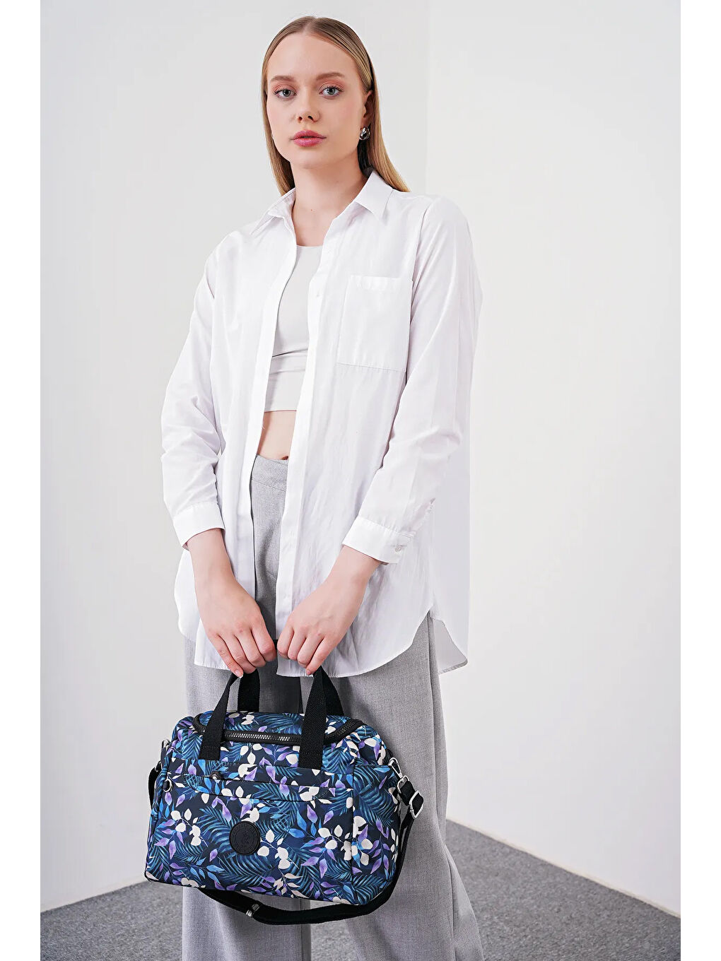 Siyah Çıkarılabilir Askılı Kadın El Çantası BHPC6012-2