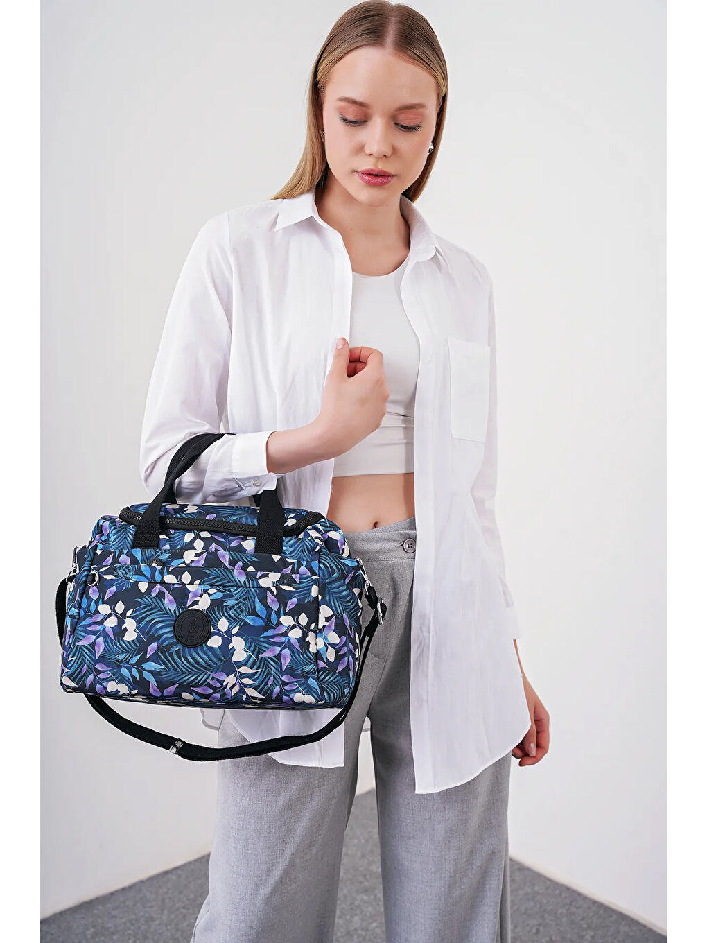 Siyah Çıkarılabilir Askılı Kadın El Çantası BHPC6012-3