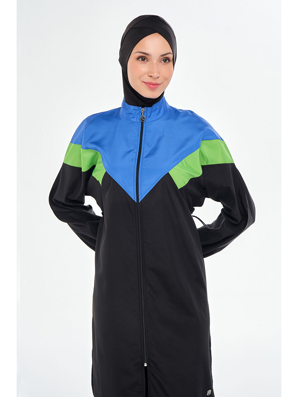 Tam Kapalı Tesettür Mayo 2405 Siyah-4