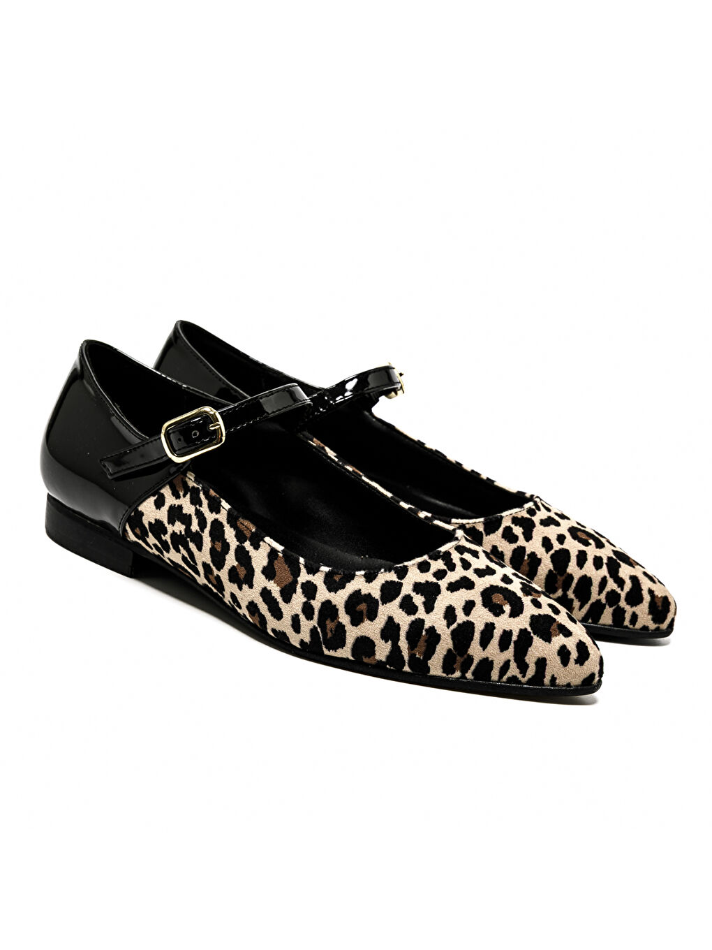 Kahverengi Kadın Babet 3L5367RY 5367 Leopard RY-2