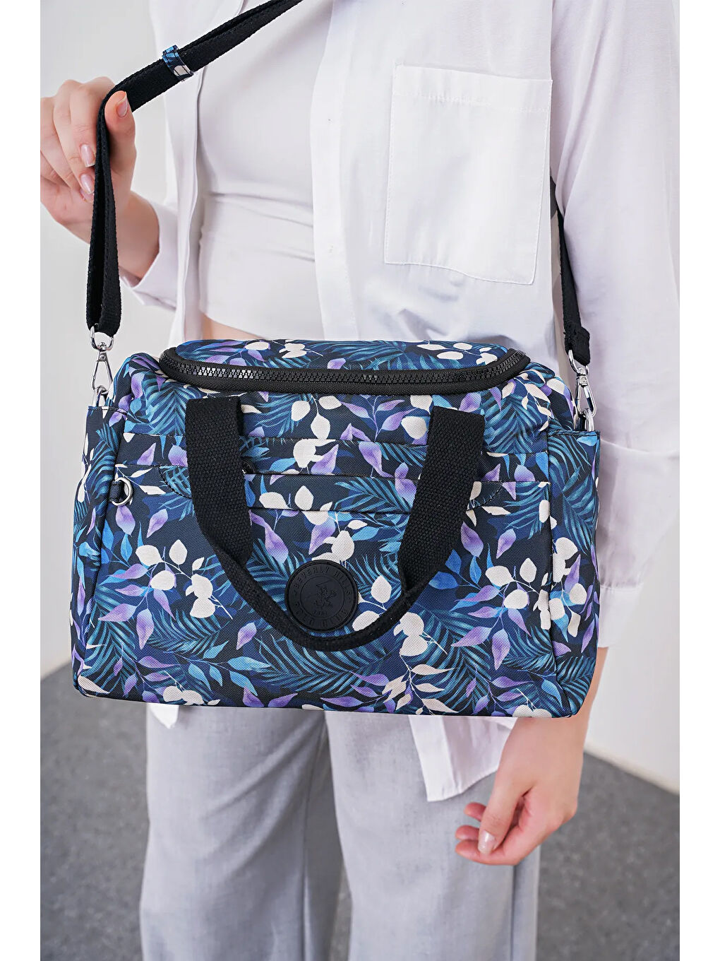 Siyah Çıkarılabilir Askılı Kadın El Çantası BHPC6012-7