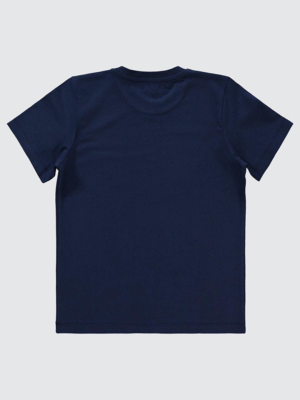 Boys Erkek Çocuk Tişört 6-9 Yaş Lacivert-1