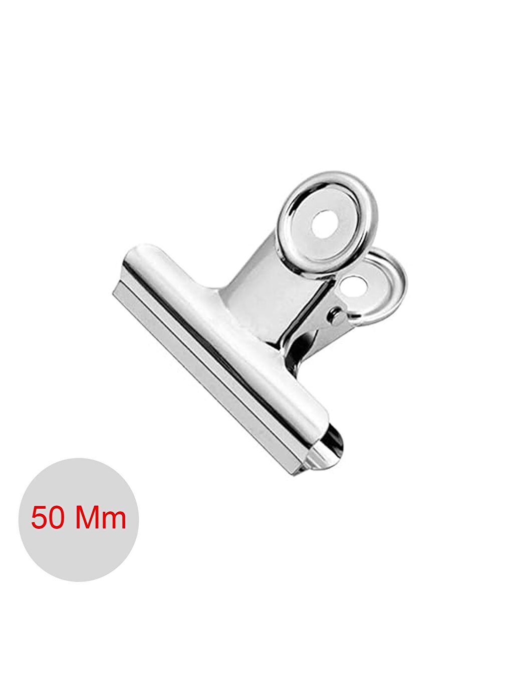 Gen-Of Round Clips 50 mm Metal Maşa Kıskaç 6 Adet (2003) - 1