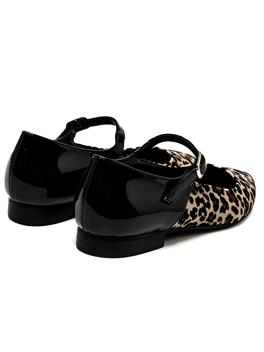 Kahverengi Kadın Babet 3L5367RY 5367 Leopard RY-4