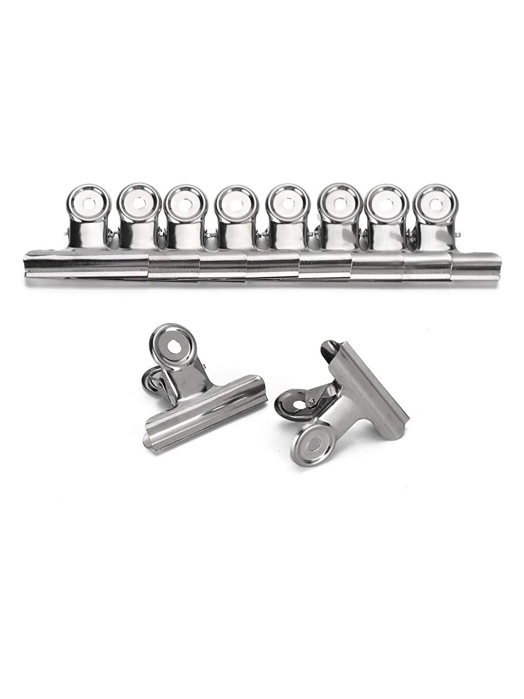 Gen-Of Round Clips 50 mm Metal Maşa Kıskaç 6 Adet (2003) - 2