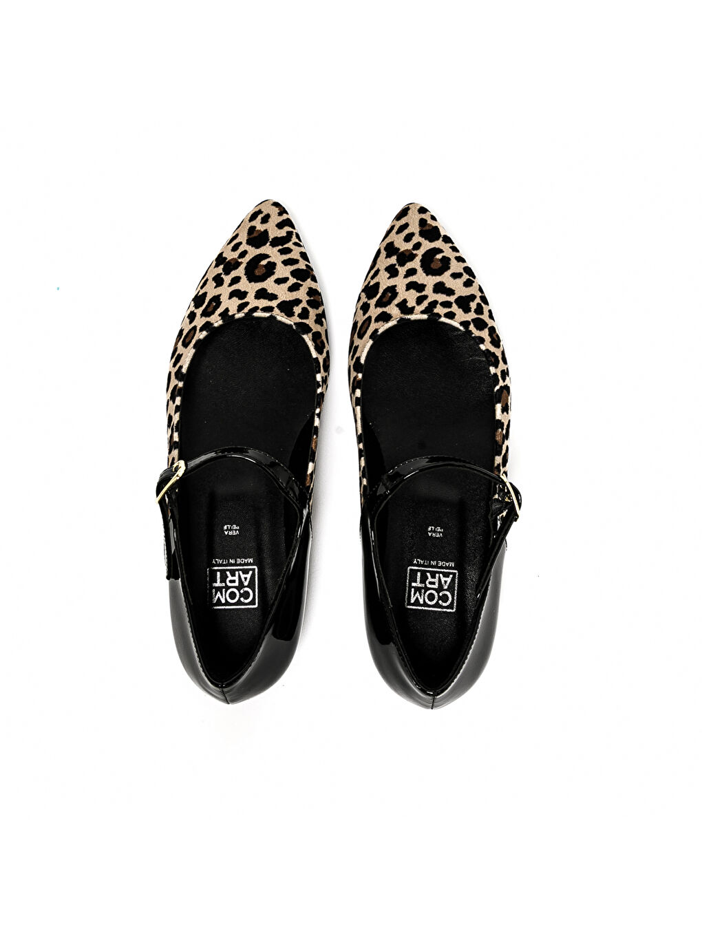 Kahverengi Kadın Babet 3L5367RY 5367 Leopard RY-6