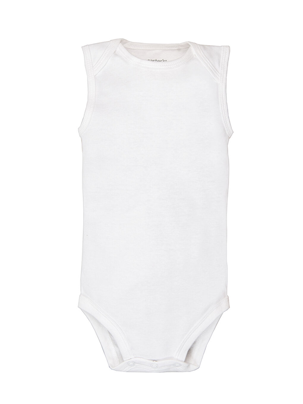 Karışık Bebek Kolsuz Body Set 5'li Paket Beyaz-2