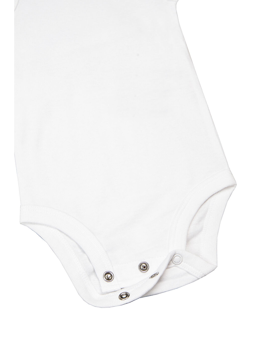 Karışık Bebek Kolsuz Body Set 5'li Paket Beyaz-4