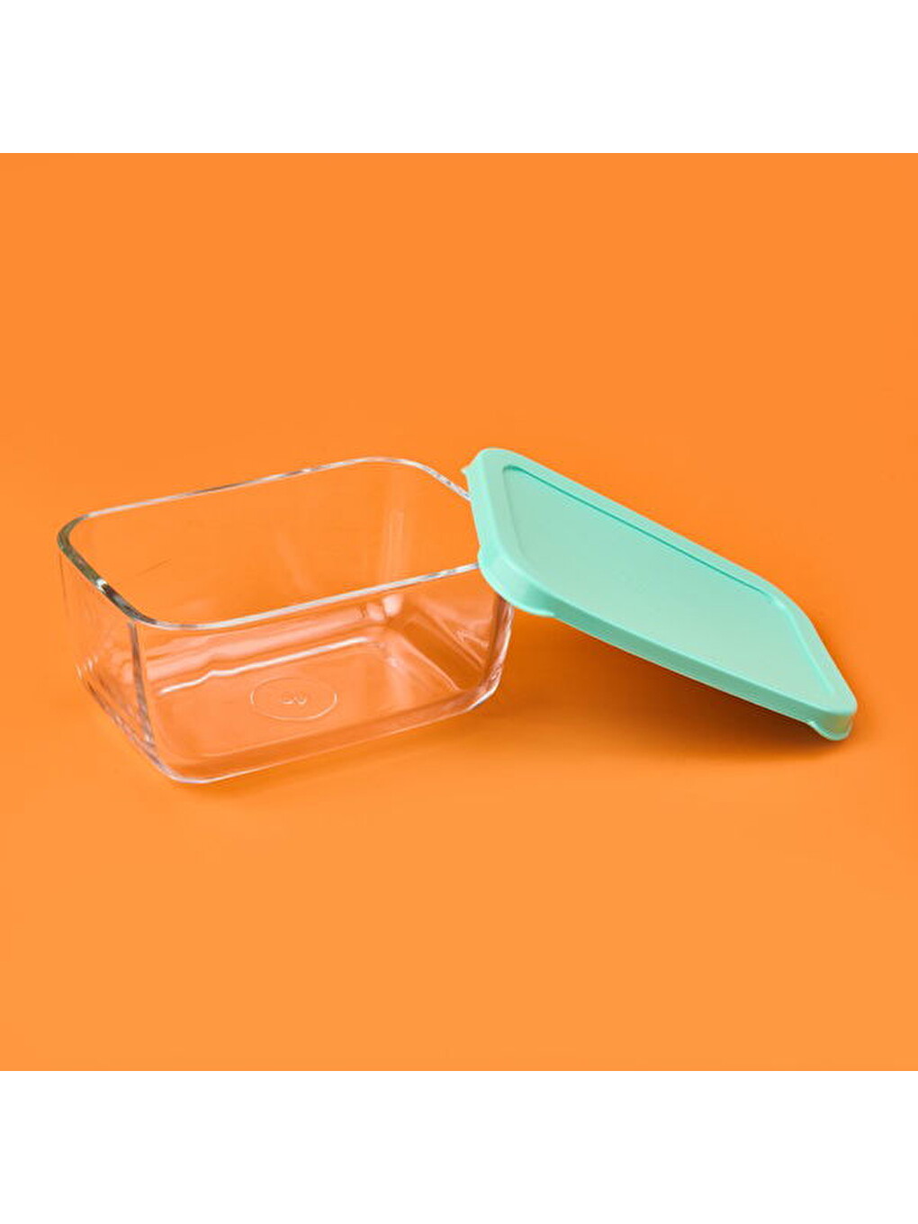 Karışık Snow Box Saklama Kabı - Şeffaf / Yeşil - 790 ml-3