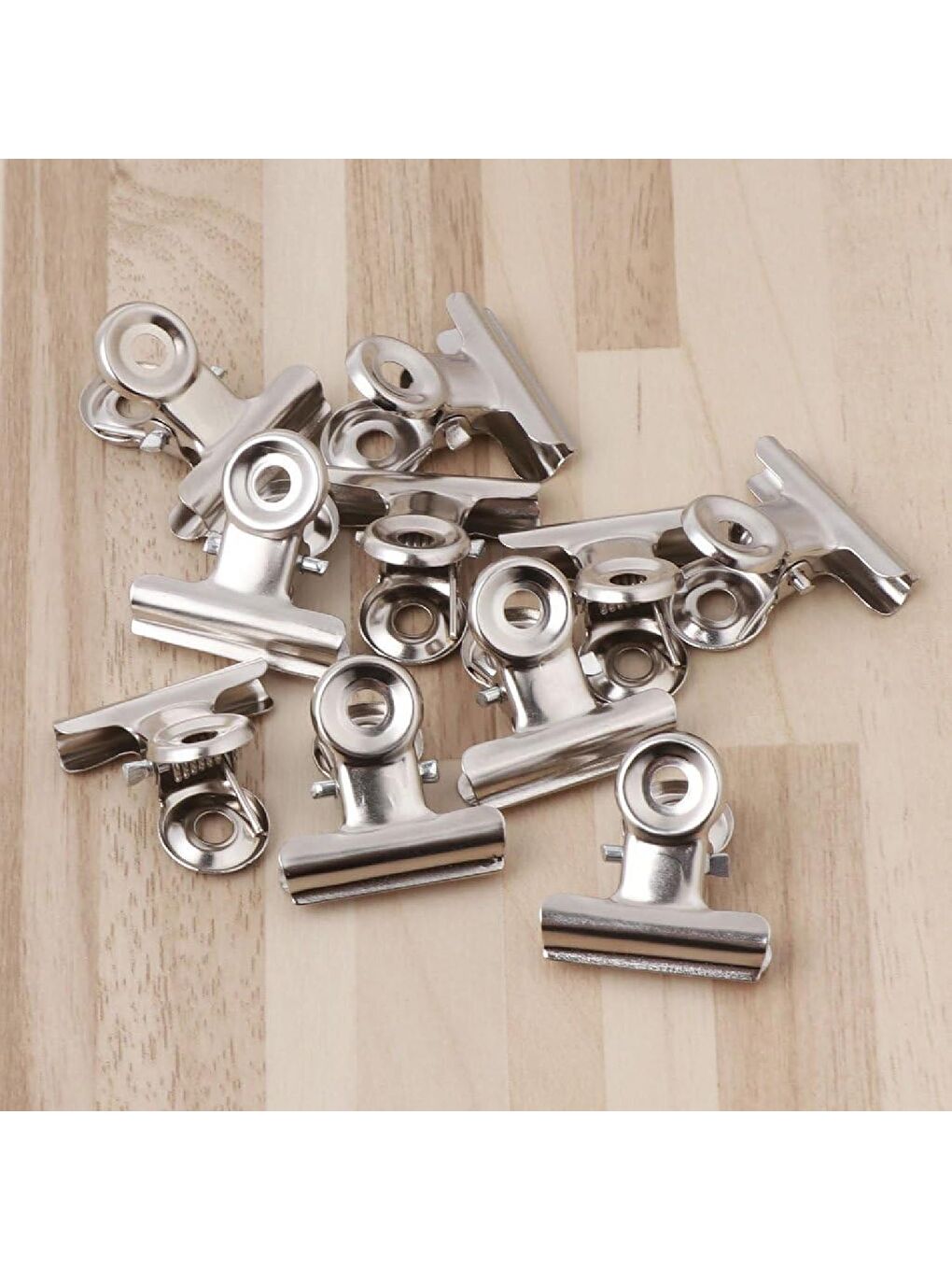 Gen-Of Round Clips 50 mm Metal Maşa Kıskaç 6 Adet (2003) - 6