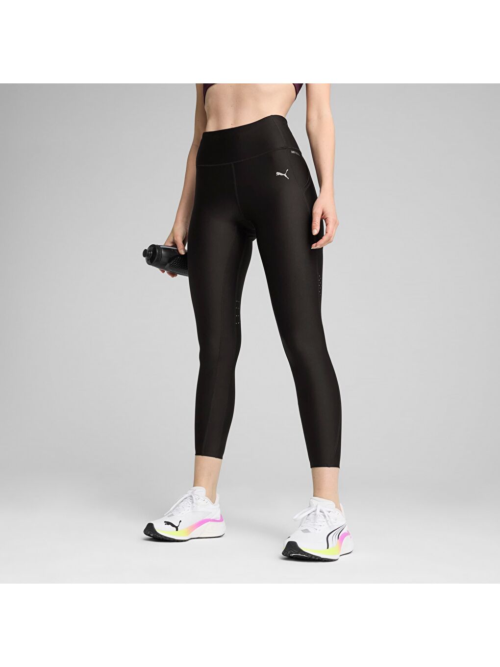 Siyah RUN ULTRAFORM 7/8 Kadın Koşu Taytı