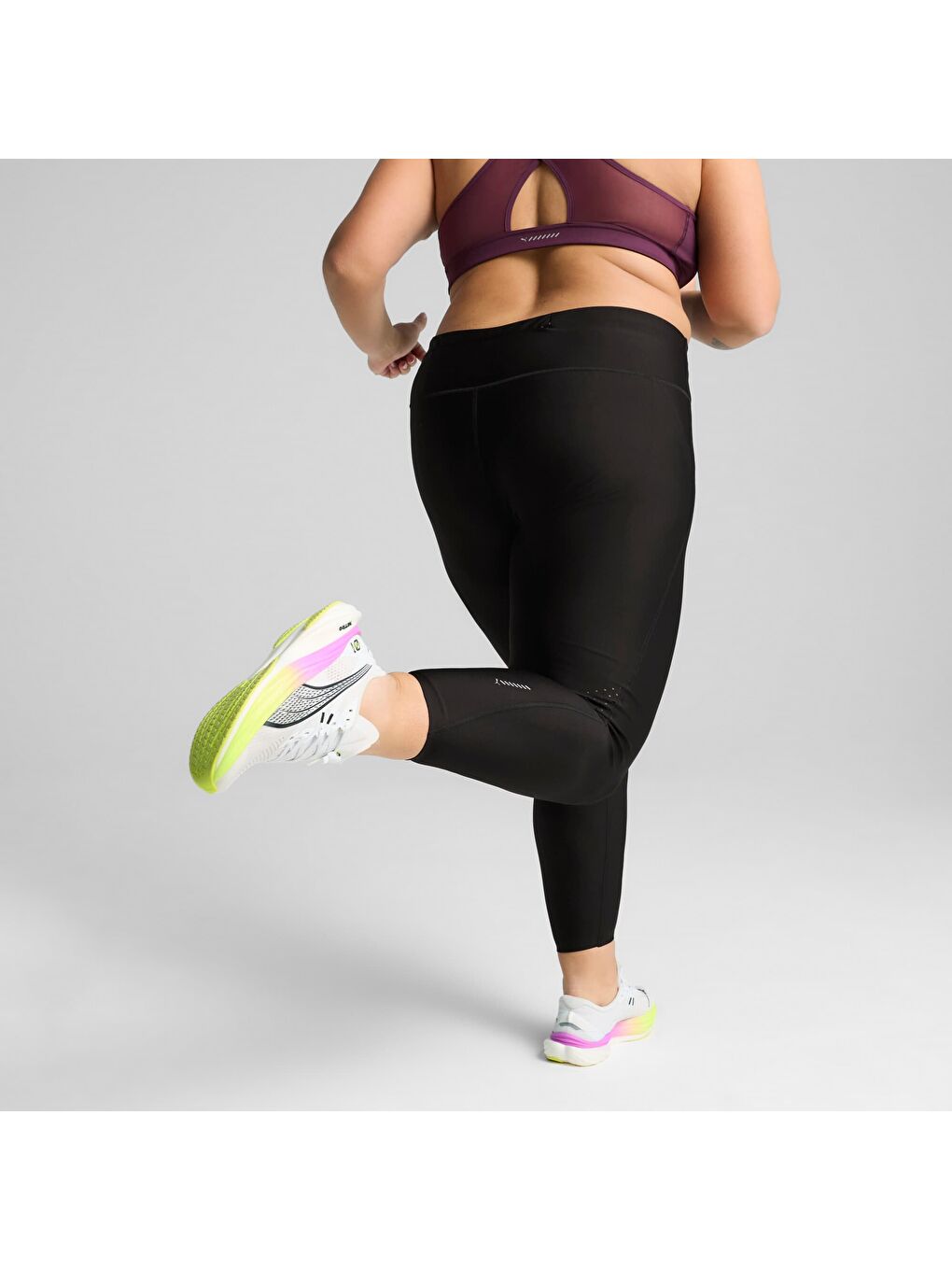 Siyah RUN ULTRAFORM 7/8 Kadın Koşu Taytı-2