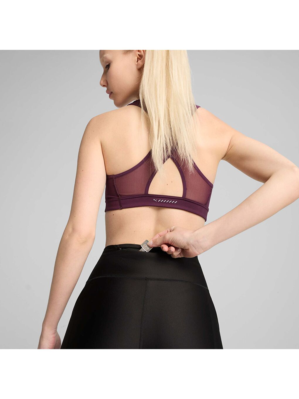 Siyah RUN ULTRAFORM 7/8 Kadın Koşu Taytı-3