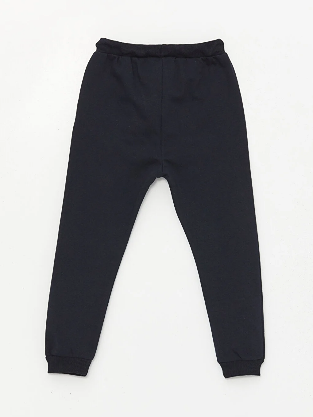 Lacivert Bisiklet Yaka Baskılı Erkek Bebek Sweatshirt ve Eşofman Alt 2'li-4