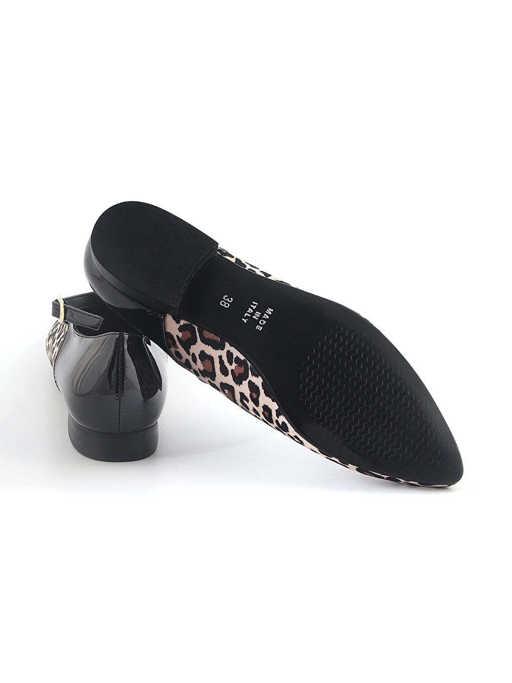 Siyah Kadın Babet 3L5367 5367 Vitello RY Nero-4