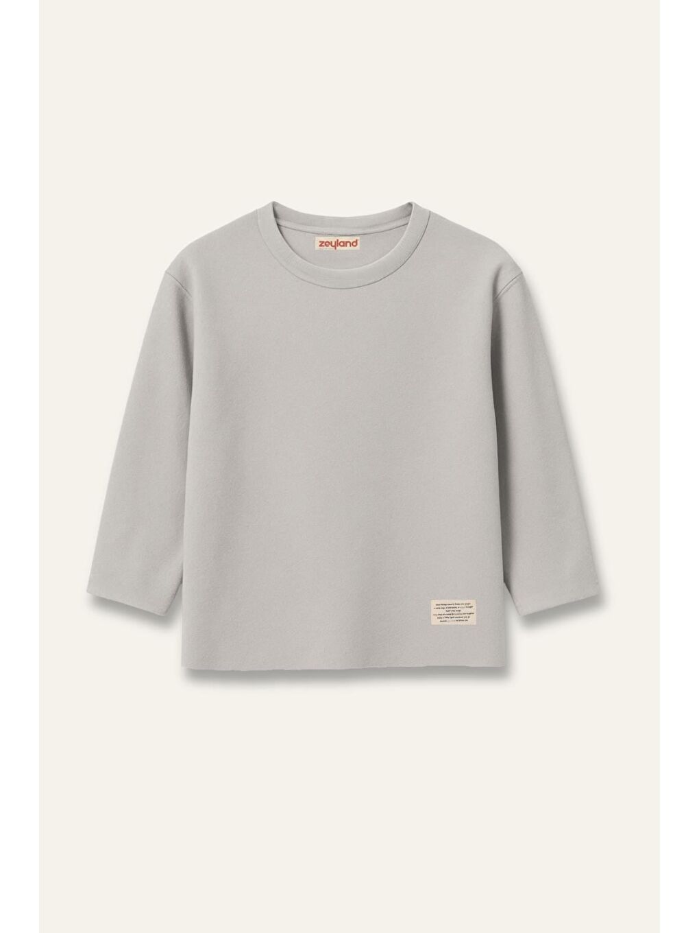 Unisex Çocuk Yumoş İkili Takım - Gri-3