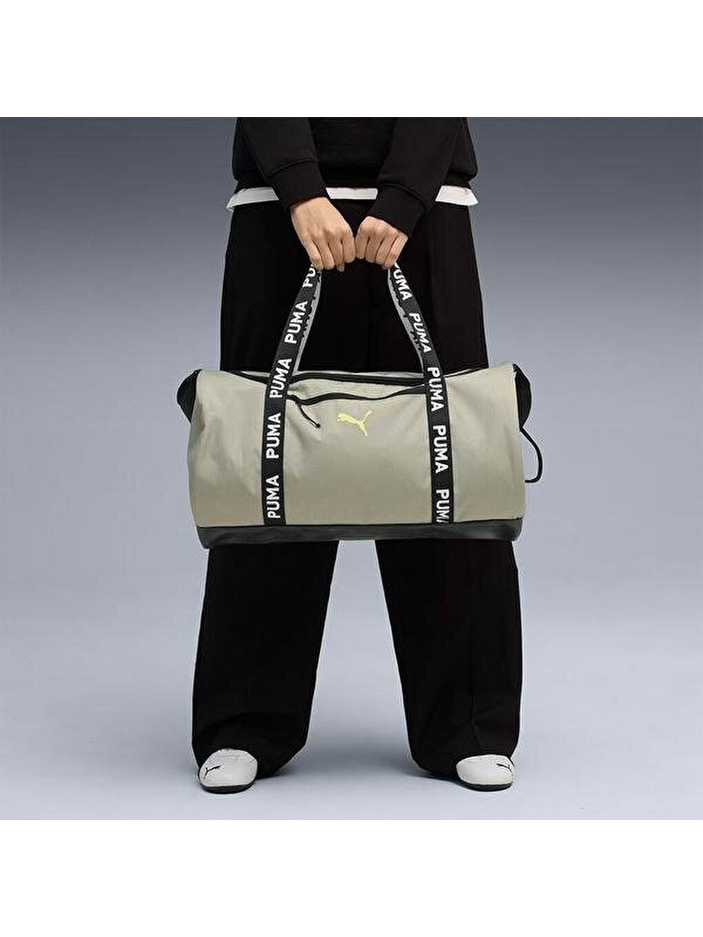 Essential Barrel Kadın Gri Spor Çantası-3