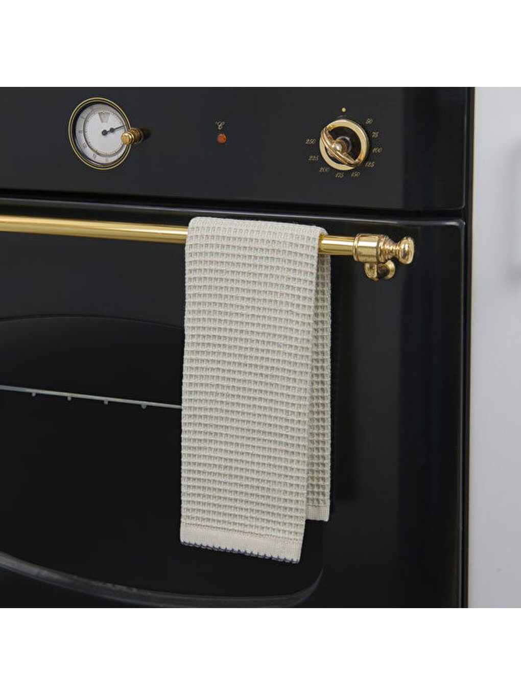 Soft Waffle Mutfak Havlusu - Mavi - 30x50 cm-1