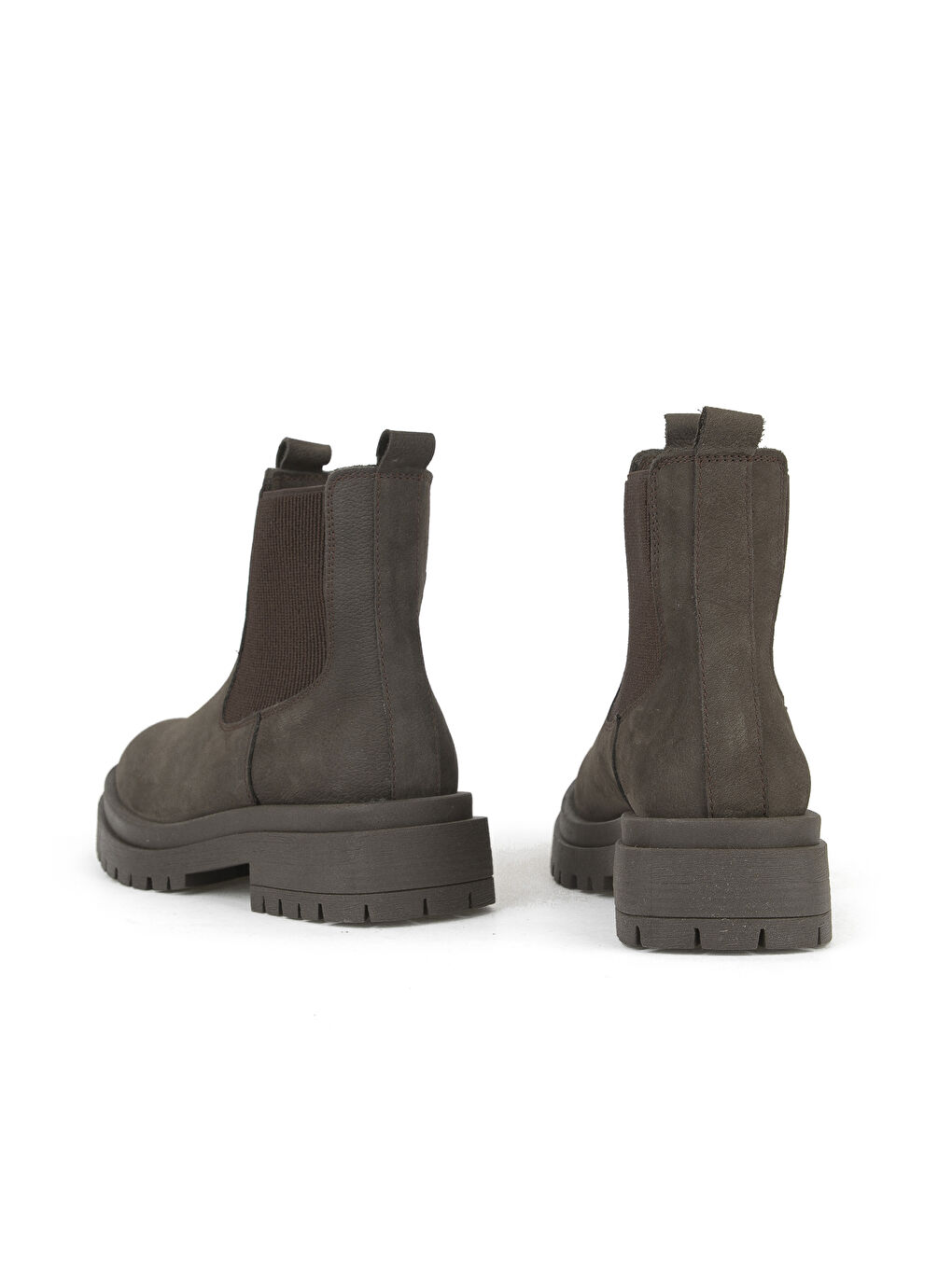 Kahverengi Kadın Hakiki Deri Bot 153359Z3102 Kahve-2