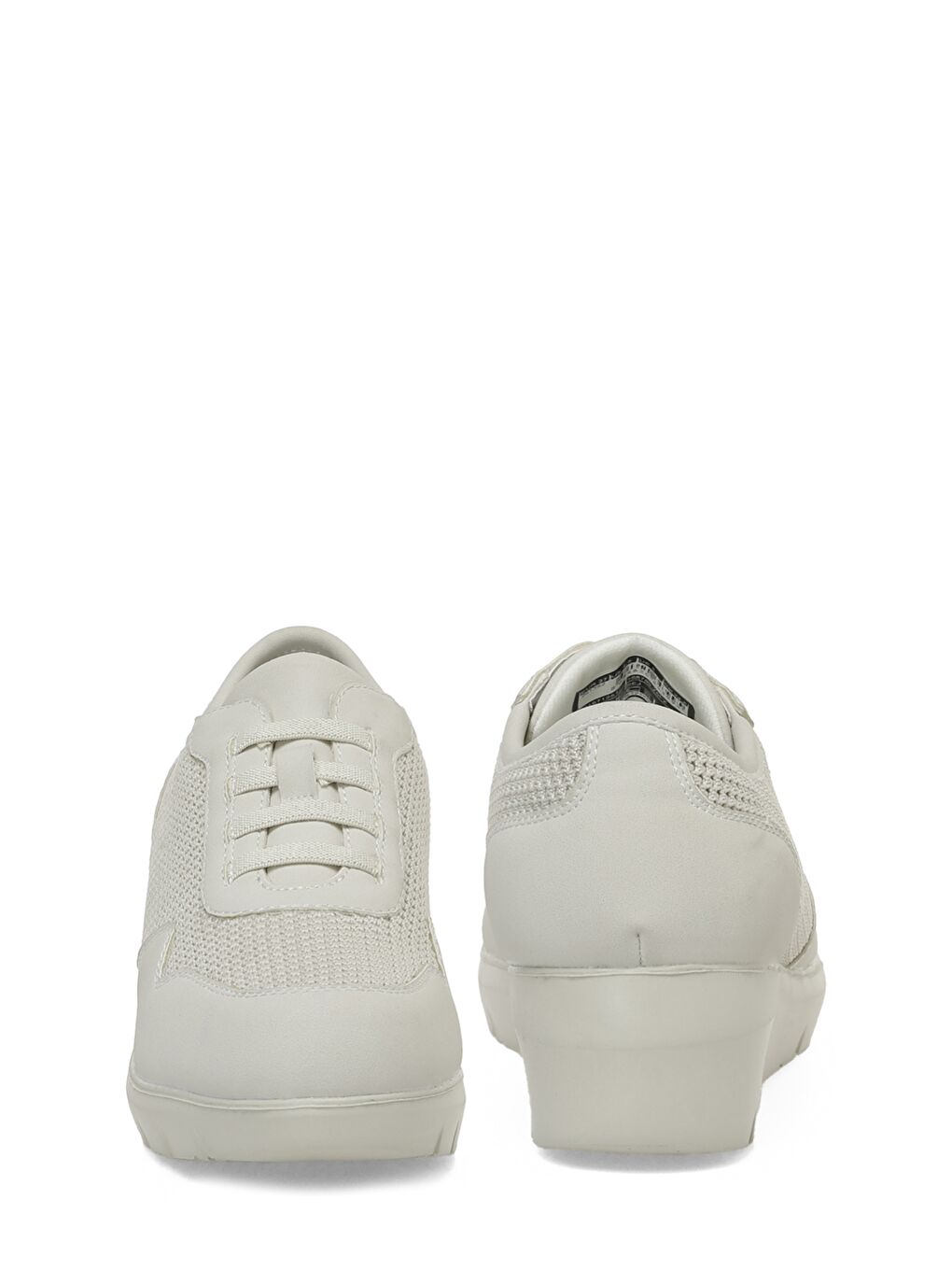 166789.Z5FX Bej Kadın Dolgu Topuk Ayakkabı-4