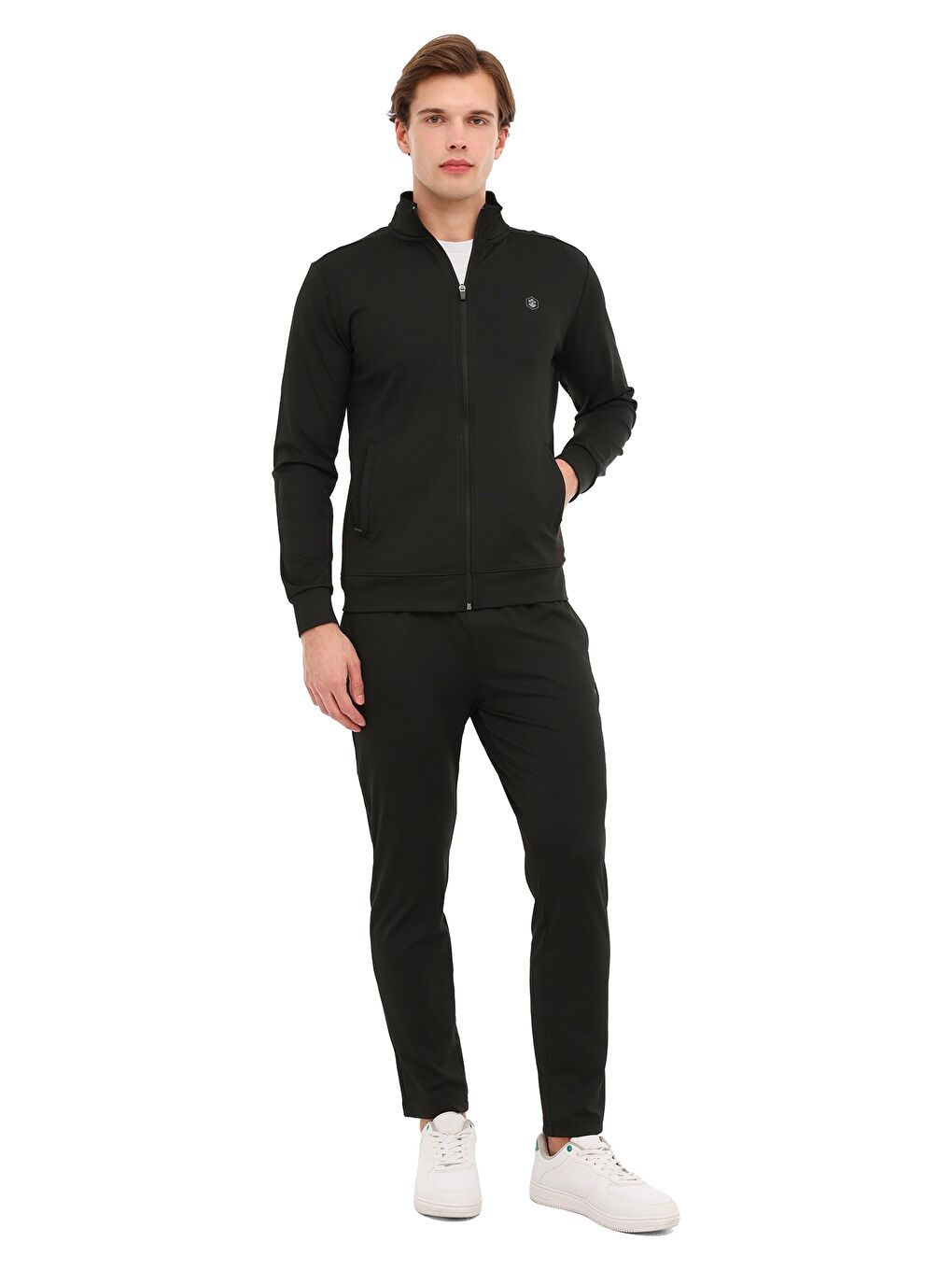 TPT ALEX TSUIT 6FX Siyah Erkek Eşofman Takımı-2