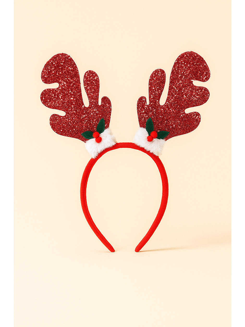 Karışık Geyikli Yılbaşı Taç