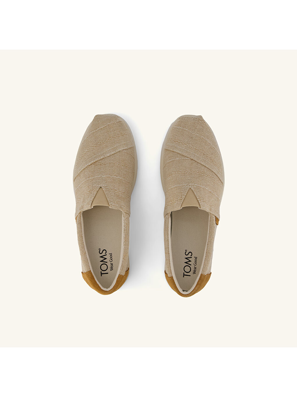 Bej Erkek Espadril 10023174 ALP FWD Natural Undyed Stitched Stripe-3