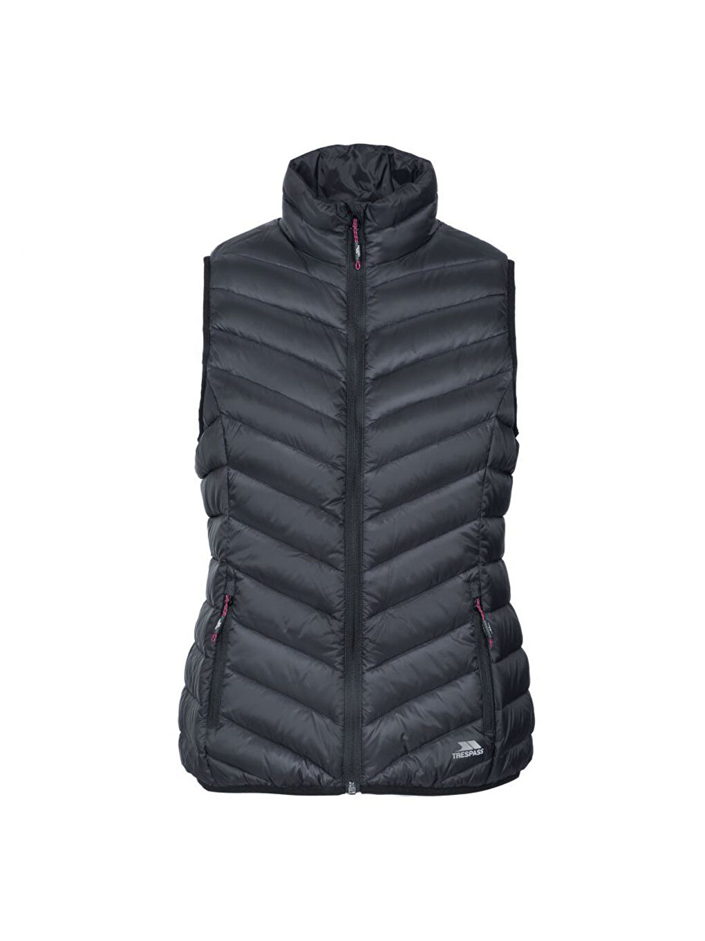 Giana - Down Gilet Kadın Siyah Yelek