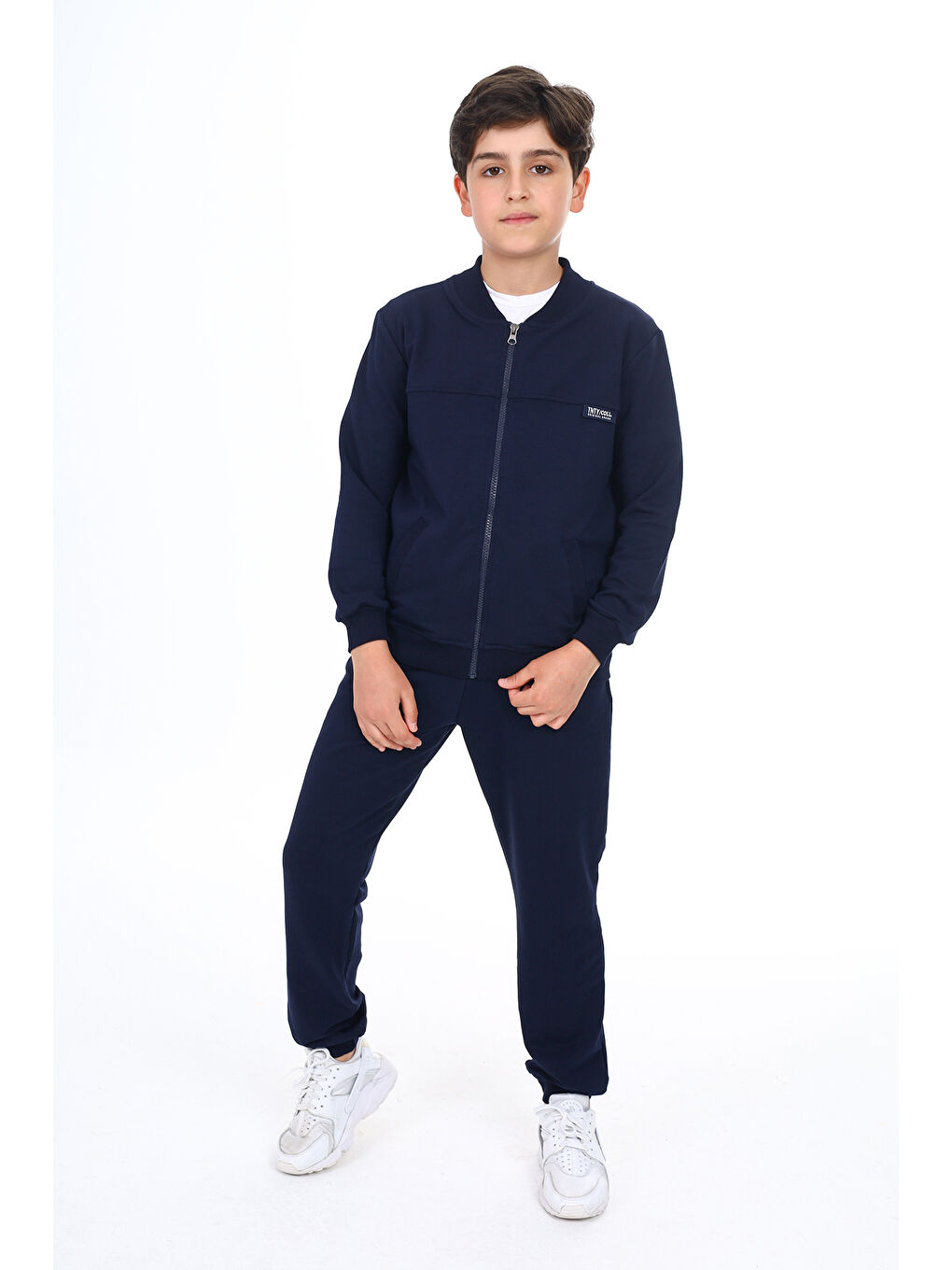 Lacivert Erkek Çocuk Okul Eşofman Takım-2