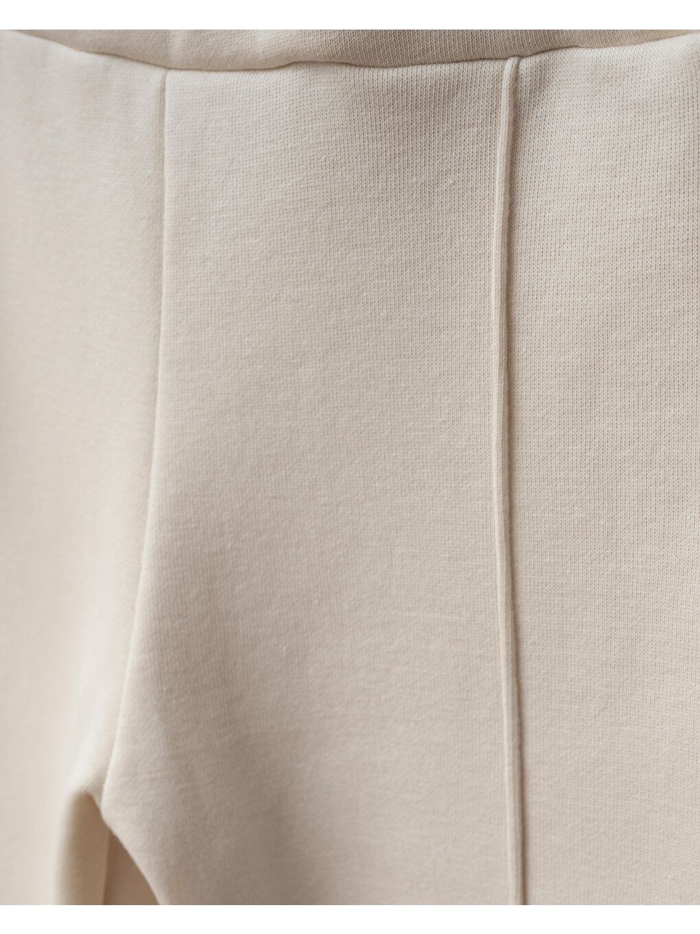 Kız Çocuk Pamuklu Kahverengi Paris Baskılı Dantel Yaka Sweatshirt Ekru Pantolon Takım-5