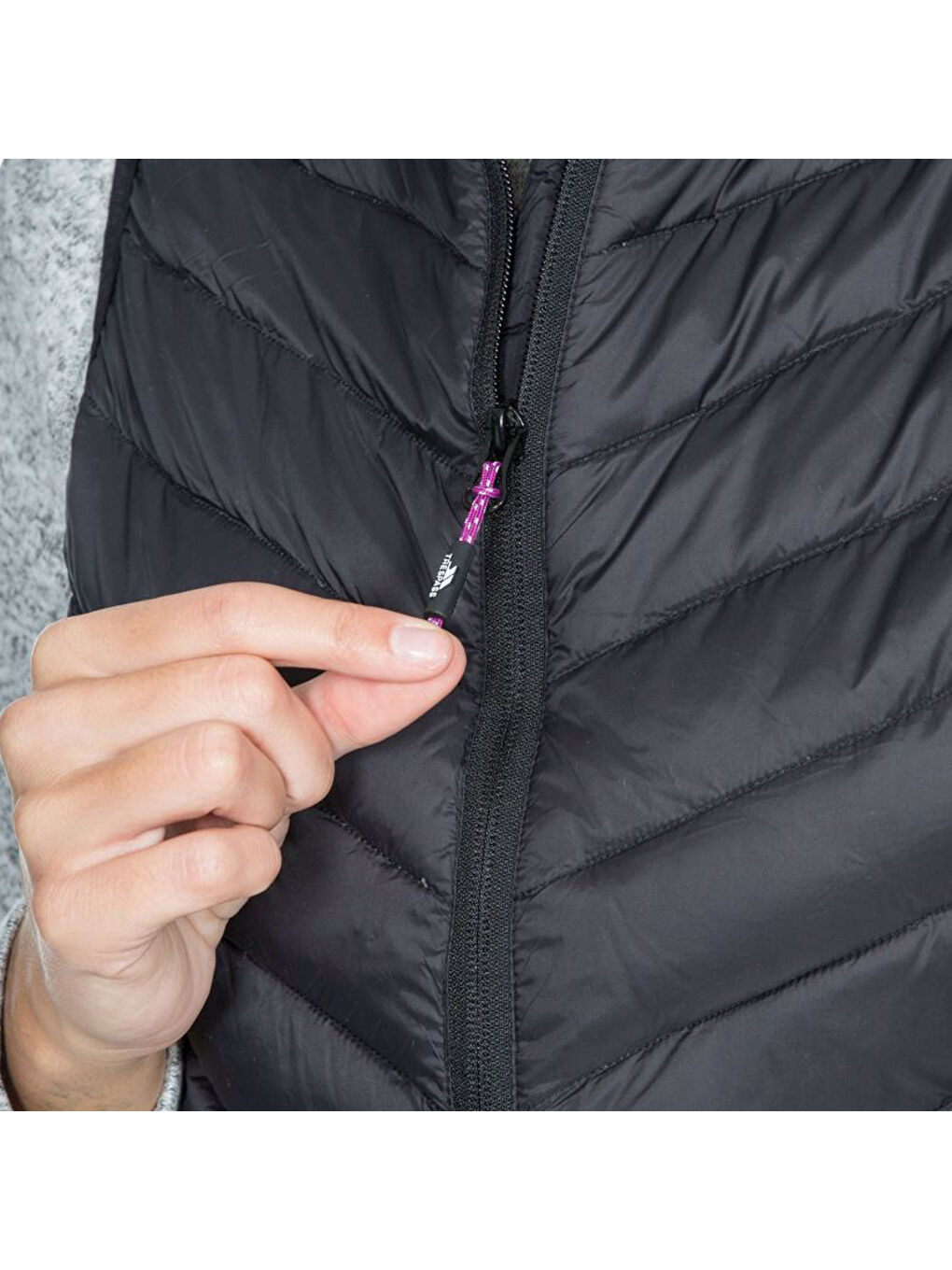 Giana - Down Gilet Kadın Siyah Yelek-5