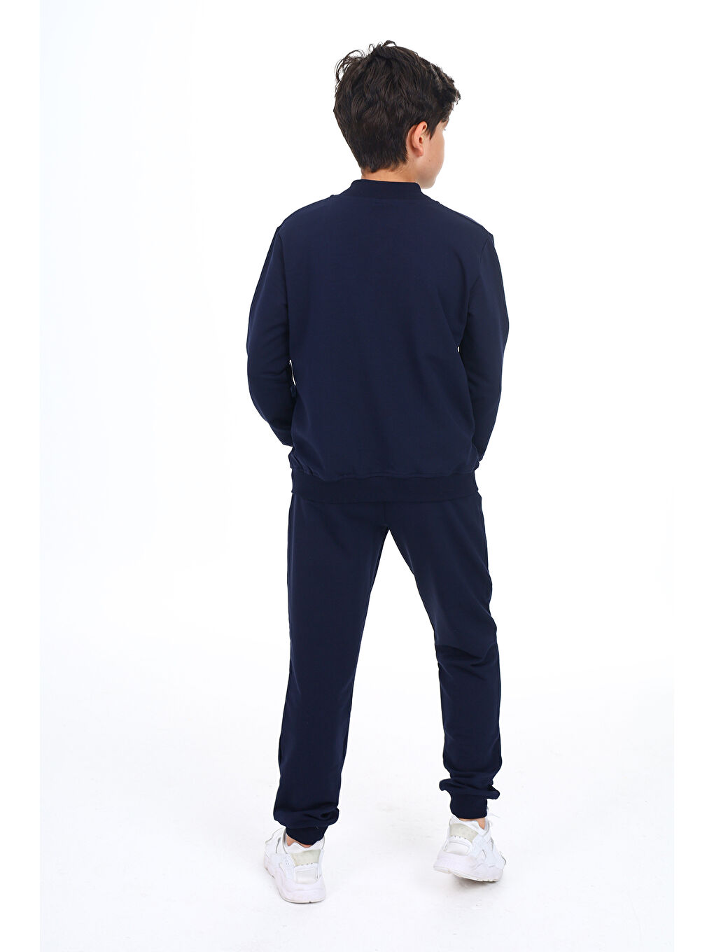 Lacivert Erkek Çocuk Okul Eşofman Takım-5