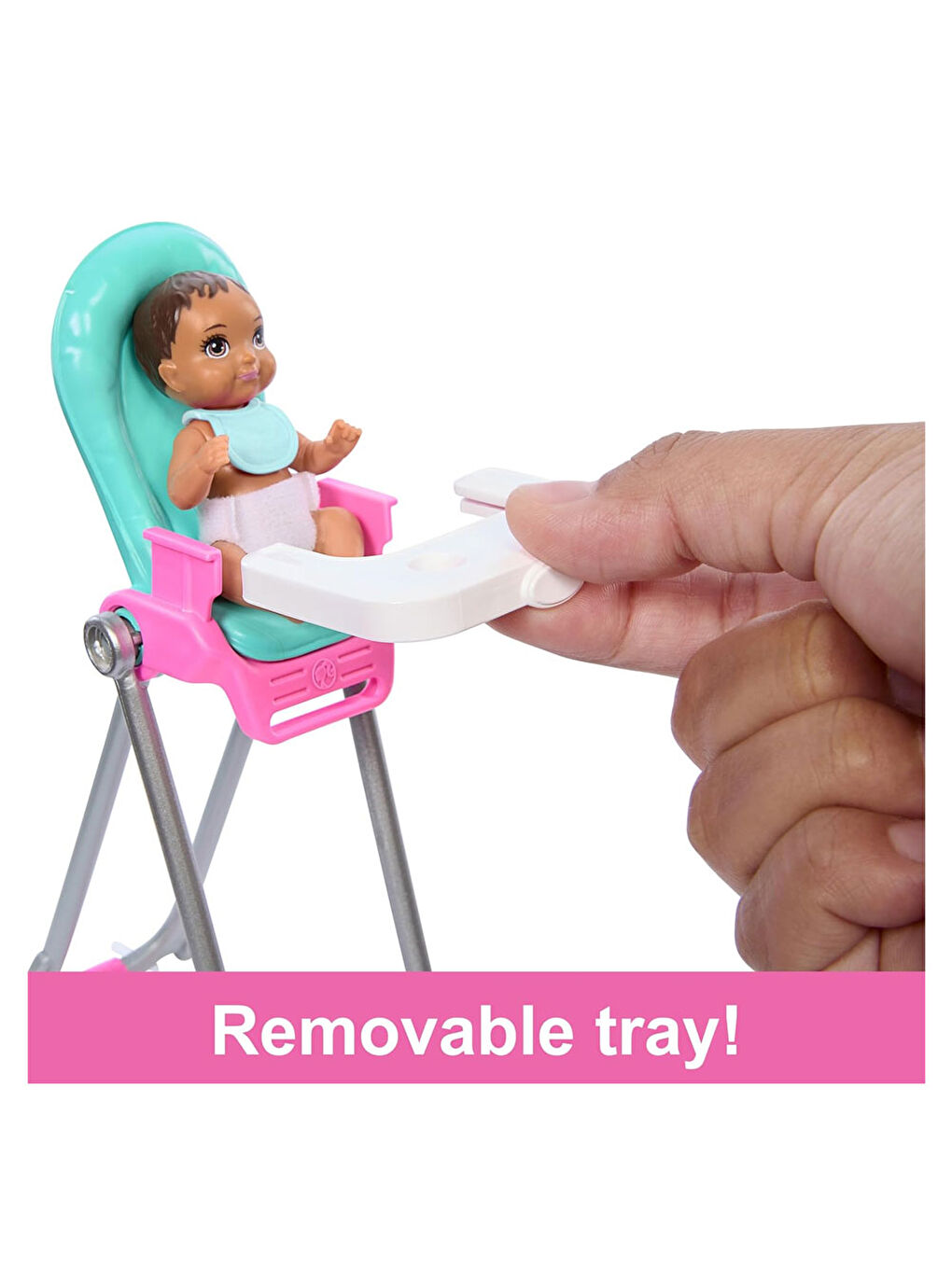 Barbie Bebek Bakıcısı Bebeği ve Aksesuarları Oyun Setleri FHY97-HTK34-5