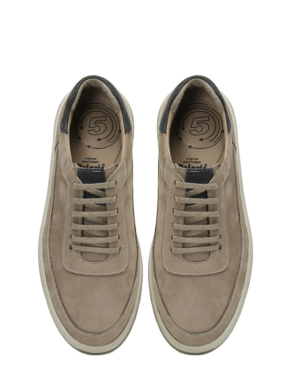 Bej 108026N.M 5FX Kum Erkek Comfort Ayakkabı-3