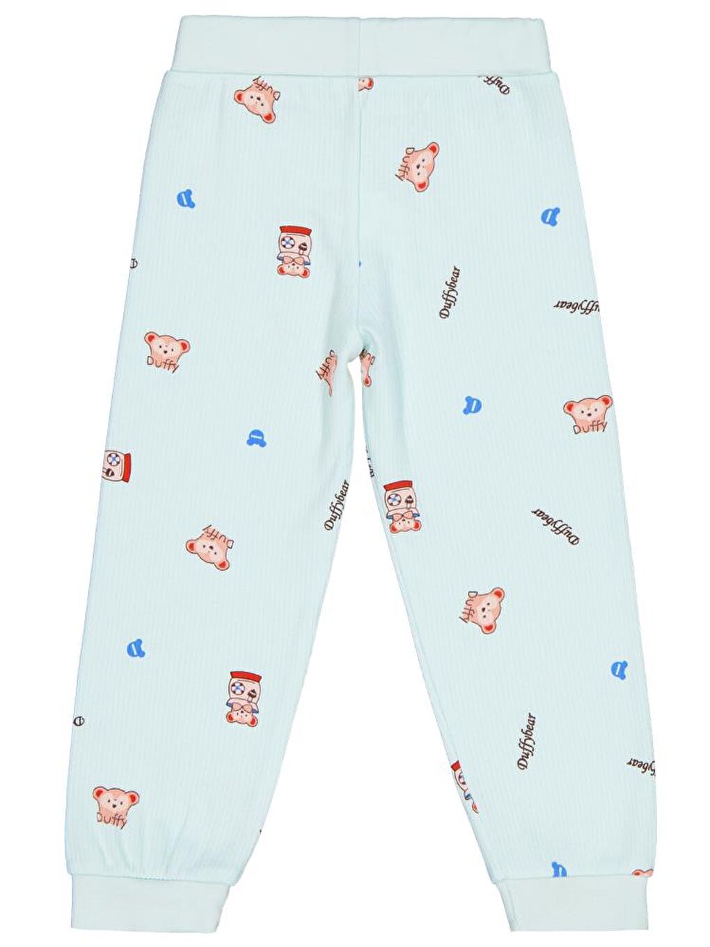 Yeşil Girls Ayıcık Baskılı 2-5 Yaş Eşofman Altı-1