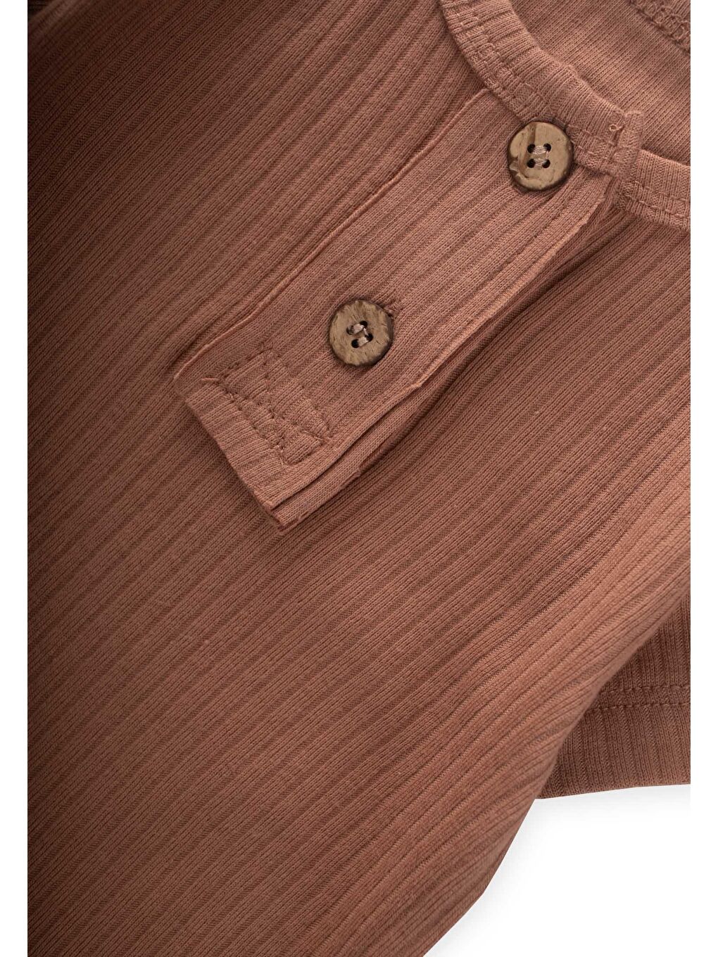 Kahverengi Basic Zıbın Takım 0-3 Yaş A Kahve-2