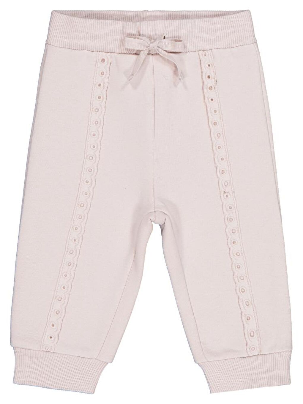 Bej Baby Dantelli 6-18 Ay Eşofman Altı