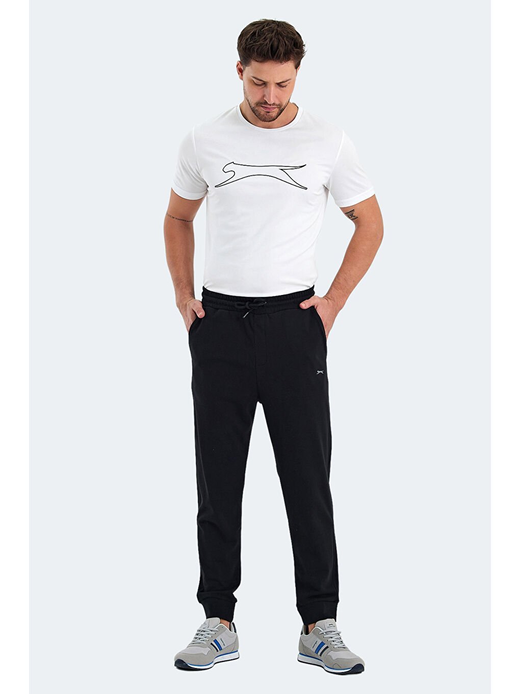 SLAZENGER ONIONIX I Erkek Eşofman Altı Siyah - 4