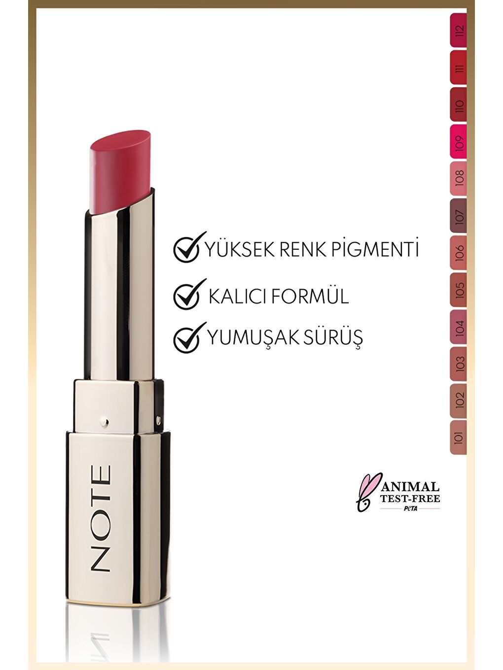 Iconic Matte Lipstick Kalıcı Mat Ruj 109 Limitless Kalıcı Mat Ruj - Pembe-1