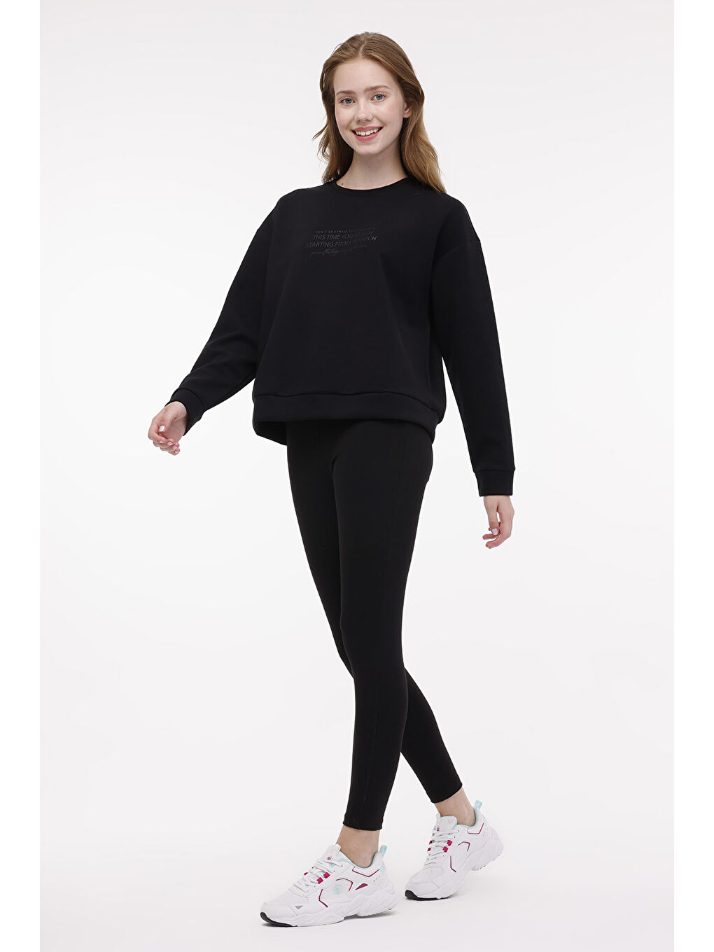 WL OLIVIA 26SS117 4FX Siyah Kadın Tayt-2