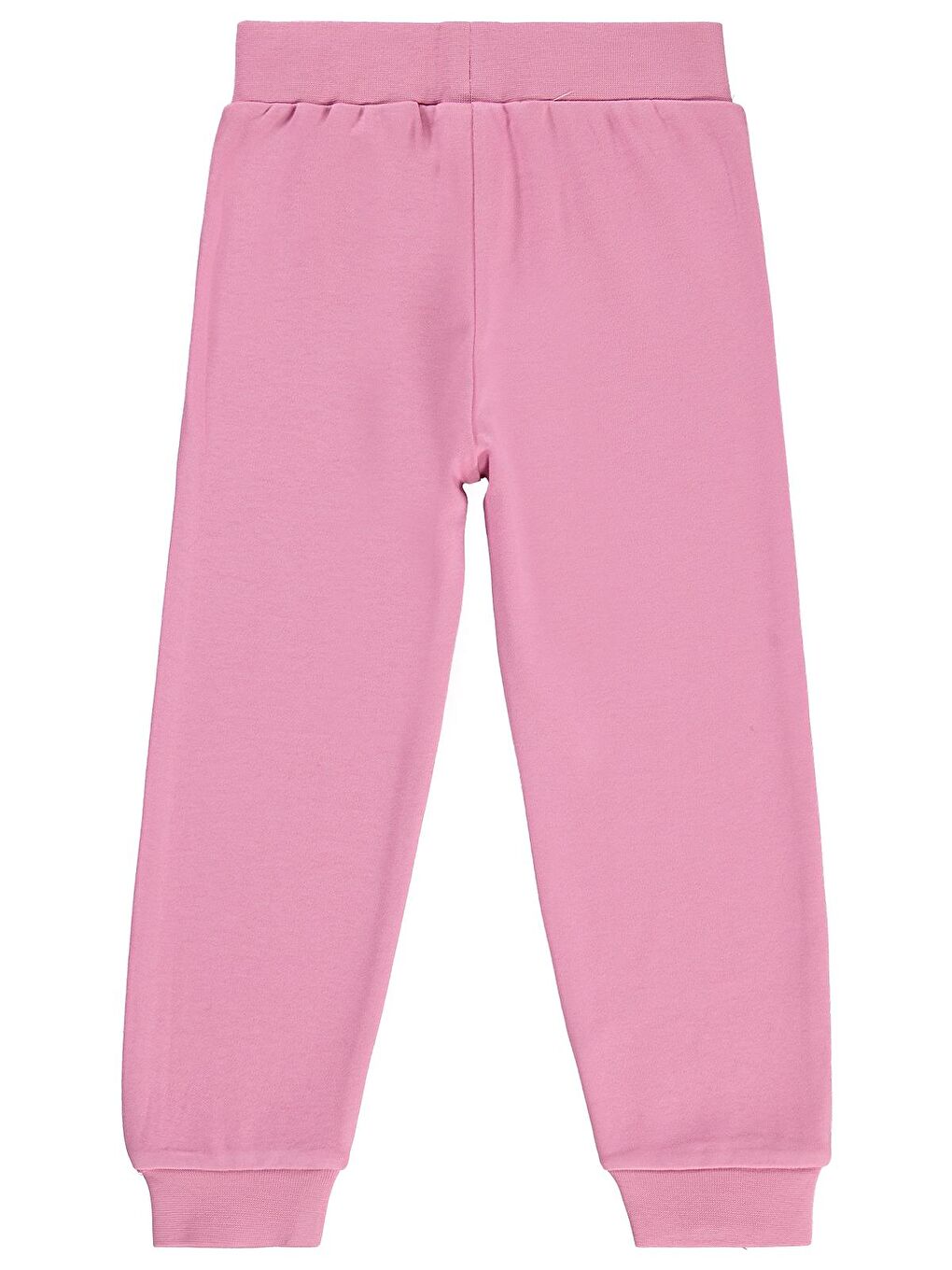 Girls Renkli Kelebek Baskılı 2-5 Yaş Eşofman Altı - Pembe 5-6 Yaş-1