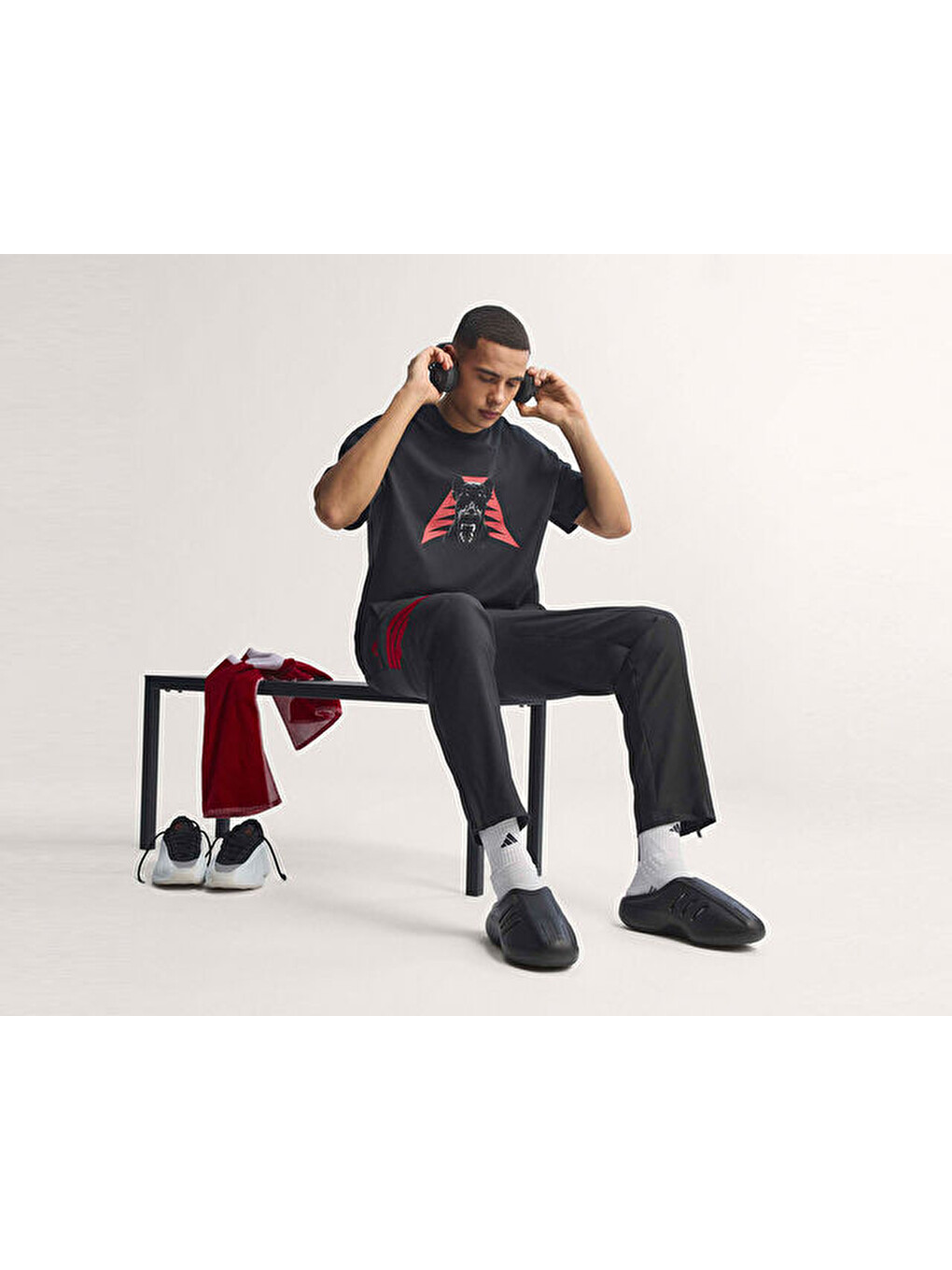 Anted Dawg Tee Erkek Basketbol Tişörtü Jz9447 Siyah-1