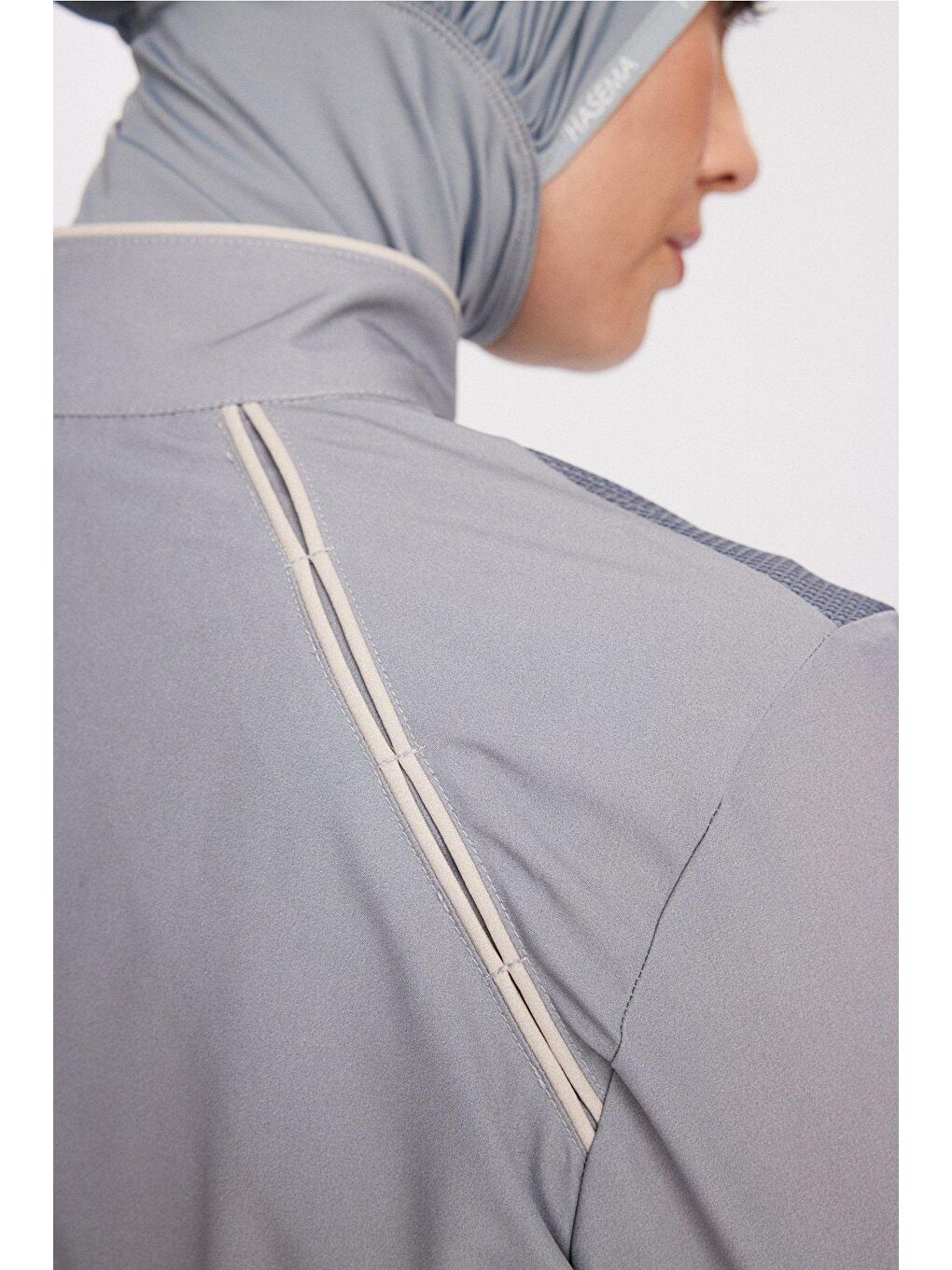 Turkuaz Performans Serisi Açık Mavi 5 Parça Tam Tesettür Mayo Takımı 2019-4