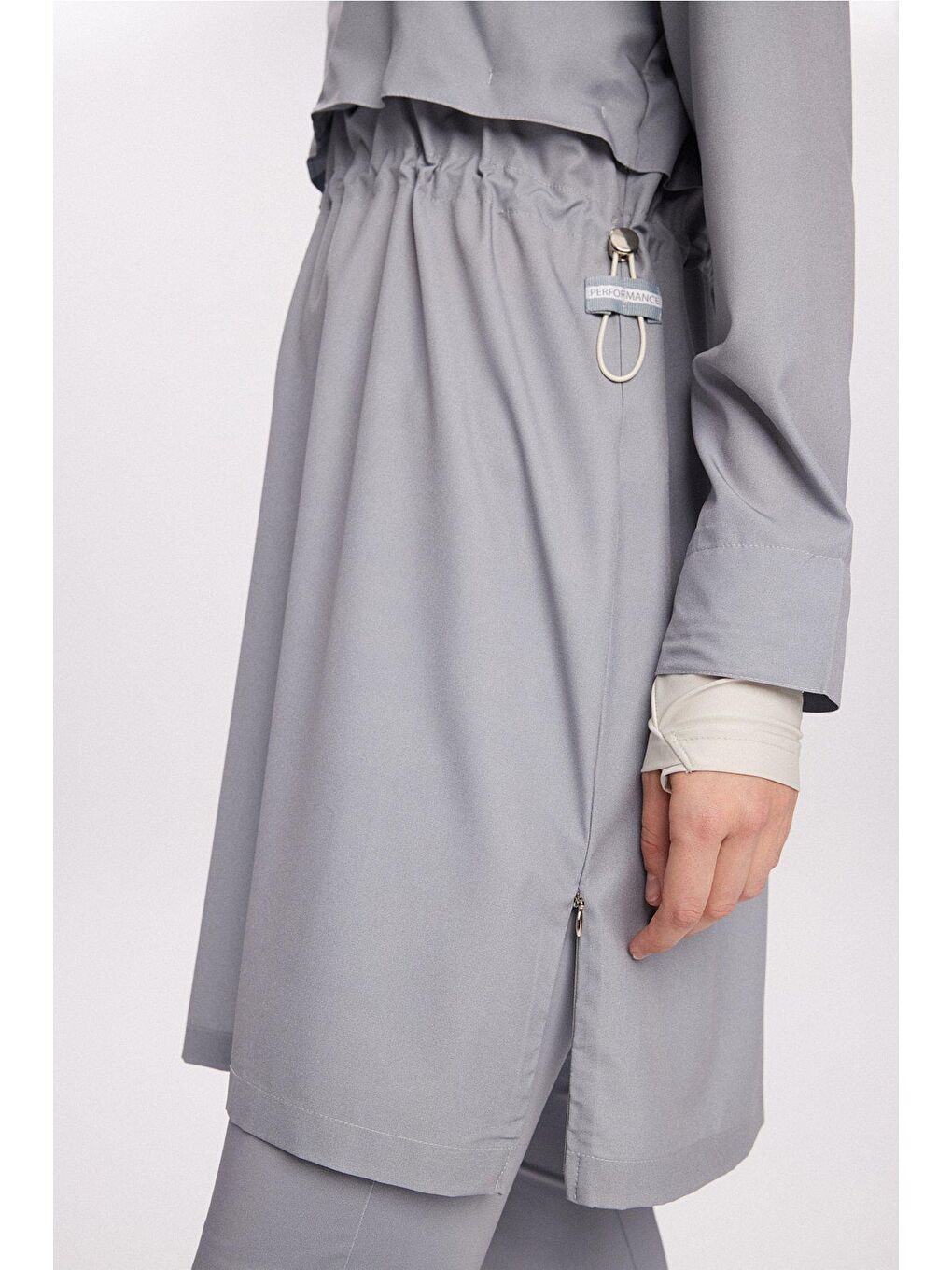 Turkuaz Performans Serisi Açık Mavi 5 Parça Tam Tesettür Mayo Takımı 2019-5