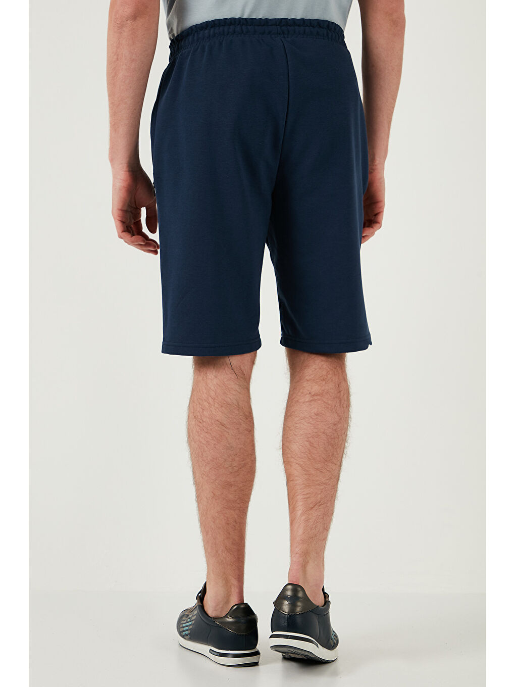 İndigo Belden Bağlamalı Pamuklu Cepli Regular Fit Erkek Short 5908047-6