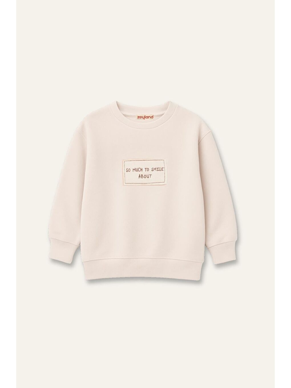 Ekru Kız Çocuk Yumoş İkili Takım - Krem-2