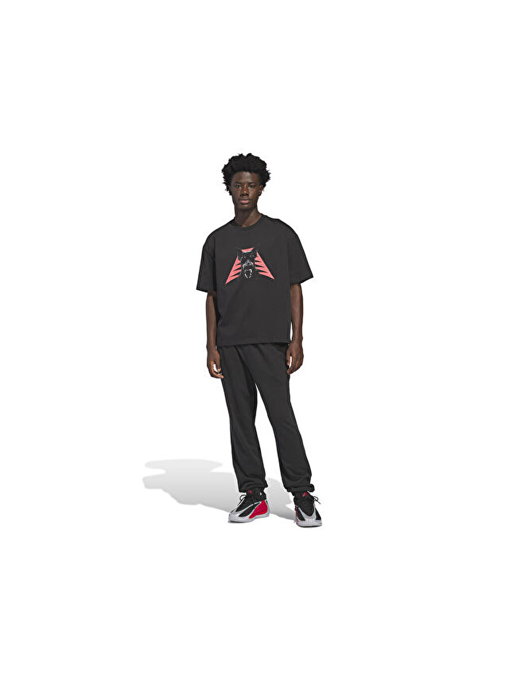 Anted Dawg Tee Erkek Basketbol Tişörtü Jz9447 Siyah-7