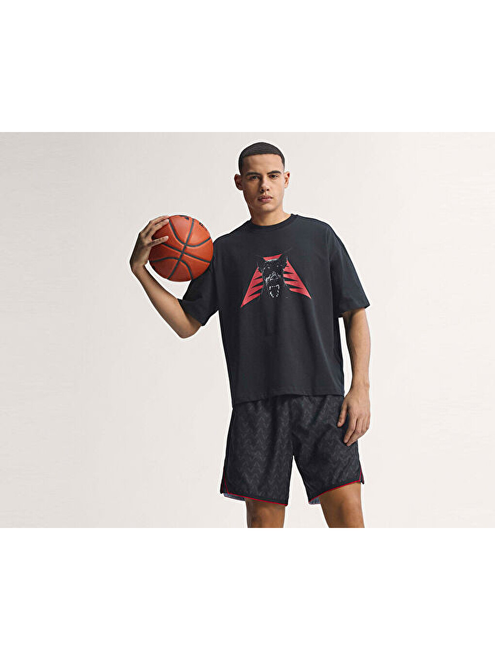 Anted Dawg Tee Erkek Basketbol Tişörtü Jz9447 Siyah-8